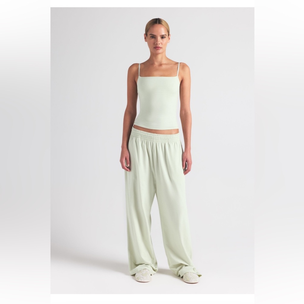 SKIMS Cotton Jersey Wide Leg Pant